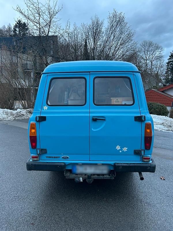 Gebraucht Ford Transit 78 PS (57 kW) 1983 Blau Van / Kleinbus