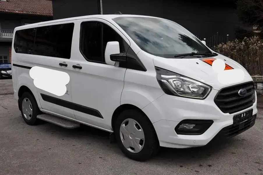Gebraucht Ford Transit Custom 105 PS (77 kW) 2020 Weiß Van / Kleinbus