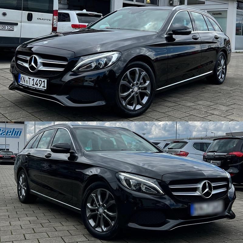 Schwarz Gebraucht 2016 Mercedes C200 Kombi | 19.990 € (Etwas zu teuer) - Bild 1/4