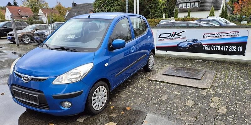 Blau Gebraucht 2008 Hyundai i10 Kleinwagen | 2.290 € (Fairer Preis) - Bild 1/4