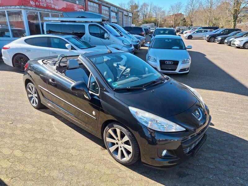 Schwarz Gebraucht 2013 Peugeot 207 CC Roland Garros Cabrio | 4.800 € (Fairer Preis) - Bild 1/4