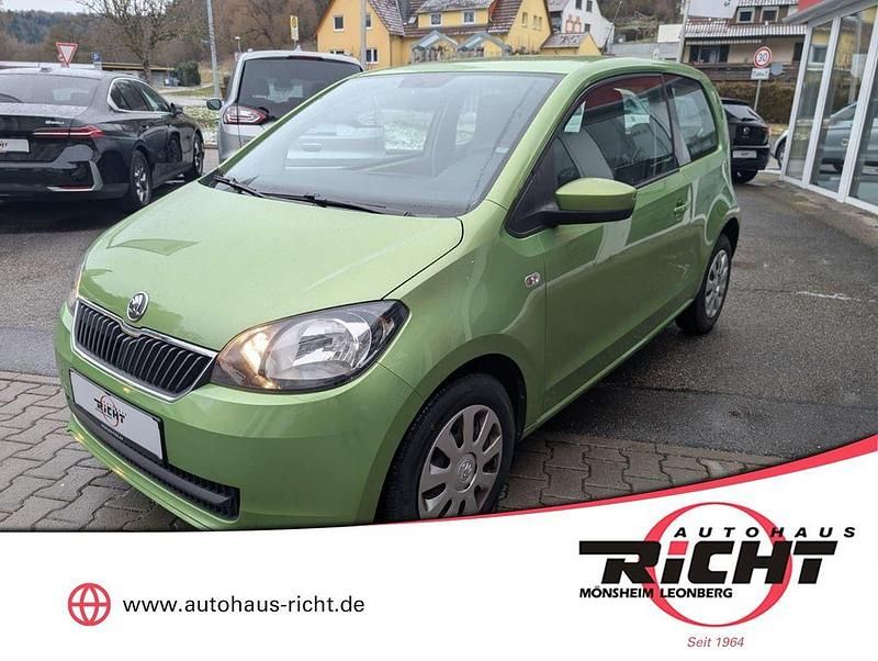 Springgrün metallic Gebraucht 2012 Skoda Citigo Kleinwagen | 4.480 € (Fairer Preis) - Bild 1/4