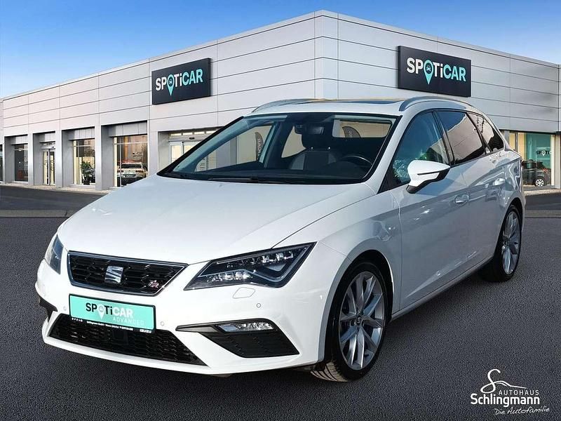 Gebraucht Seat Leon FR 150 PS (110 kW) 2017 "nevada" weiss Kombi
