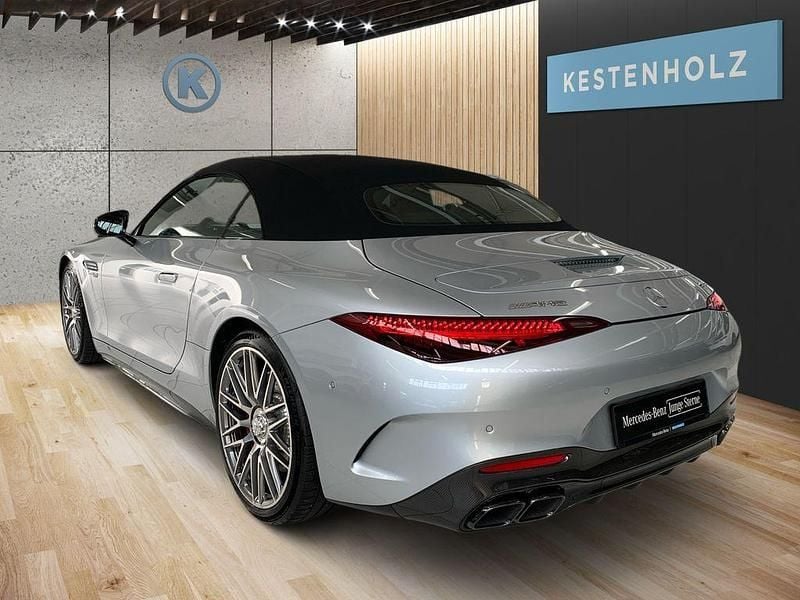 Gebraucht Mercedes SL55 AMG AMG 476 PS (350 kW) 2024 Metalliclack hightechsilber Cabrio
