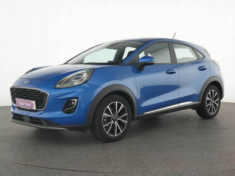 Dynamic blau Gebraucht 2020 Ford Puma Titanium SUV | 15.555 € (Superpreis) - Bild 1/4