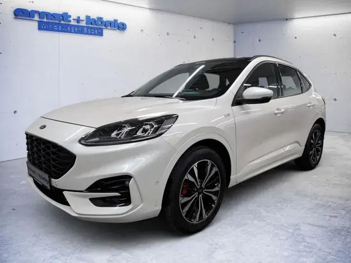 White platinum Gebraucht 2020 Ford Kuga ST-Line SUV | 25.890 € (Etwas zu teuer) - Bild 1/4