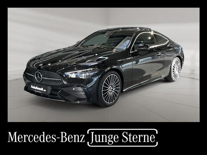 Schwarz Gebraucht 2024 Mercedes CLE220 AMG Coupé | 51.889 € (Superpreis) - Bild 1/4