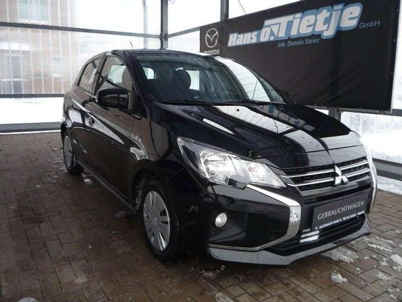 Schwarz Gebraucht 2022 Mitsubishi Space Star Select Kleinwagen | 10.490 € (Fairer Preis) - Bild 1/4