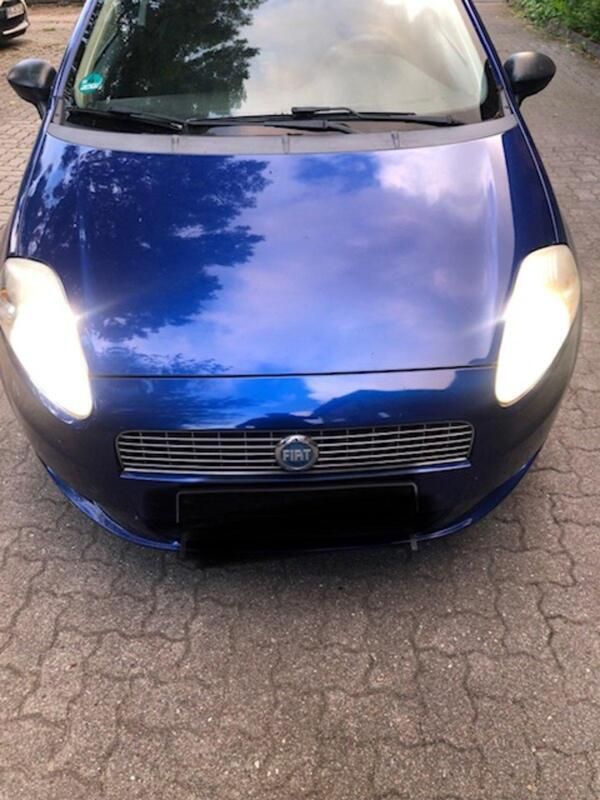Blau Gebraucht 2007 Fiat Punto Kleinwagen | 770 € - Bild 1/4