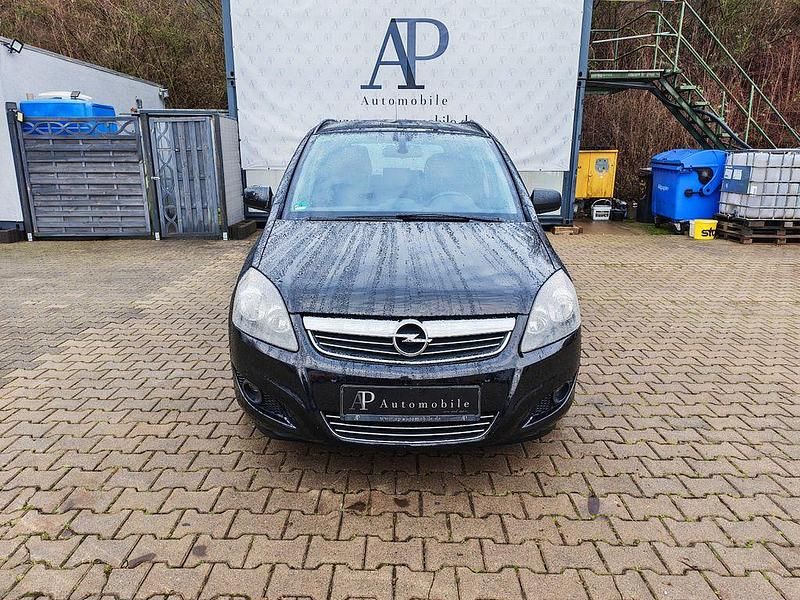 Gebraucht Opel Zafira Edition 125 PS (91 kW) 2010 Schwarz Van / Kleinbus