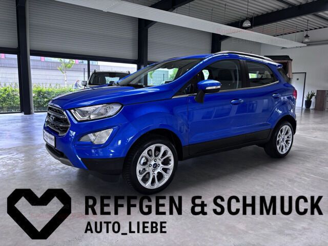 Blau Gebraucht 2022 Ford Ecosport Titanium SUV | 19.280 € (Fairer Preis) - Bild 1/4