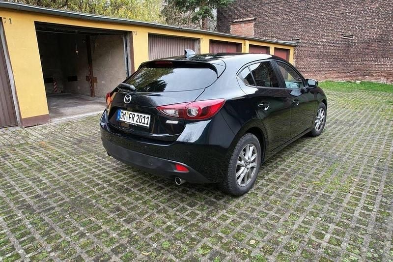 Gebraucht Mazda 3 Sports-Line 120 PS (88 kW) 2014 Schwarz Limousine