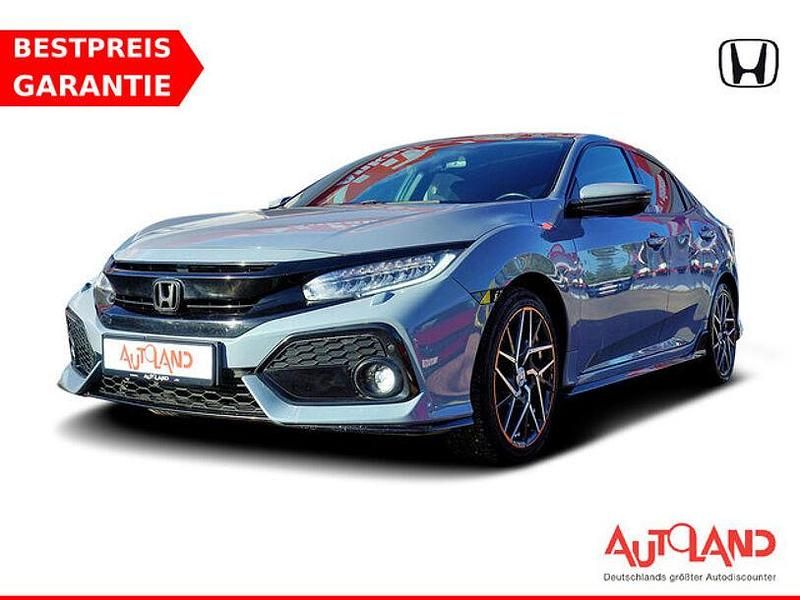 Grau Gebraucht 2018 Honda Civic Sport Plus Limousine | 20.990 € (Teuer) - Bild 1/4