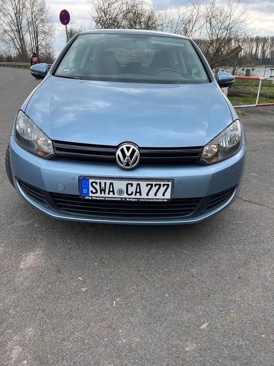 Second-hand VW Golf VI Comfortline 80 CP (58 kW) 2008 Albastru Hatchback