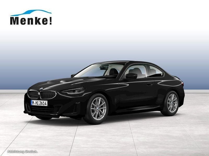 Schwarz Gebraucht 2022 BMW 220 Advantage Coupé | 27.990 € (Superpreis) - Bild 1/4