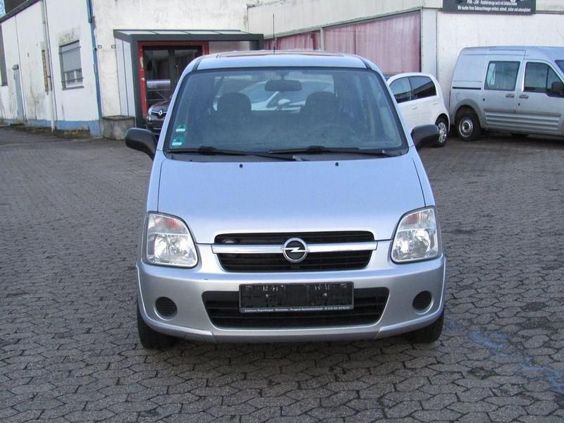 Gebraucht Opel Agila Basis 60 PS (44 kW) 2003 Silber Van / Kleinbus
