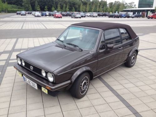 Verkauft Vw Golf Cabriolet Gli Havanna Gebraucht 1984 175 000 Km In Hamburg Lokstedt