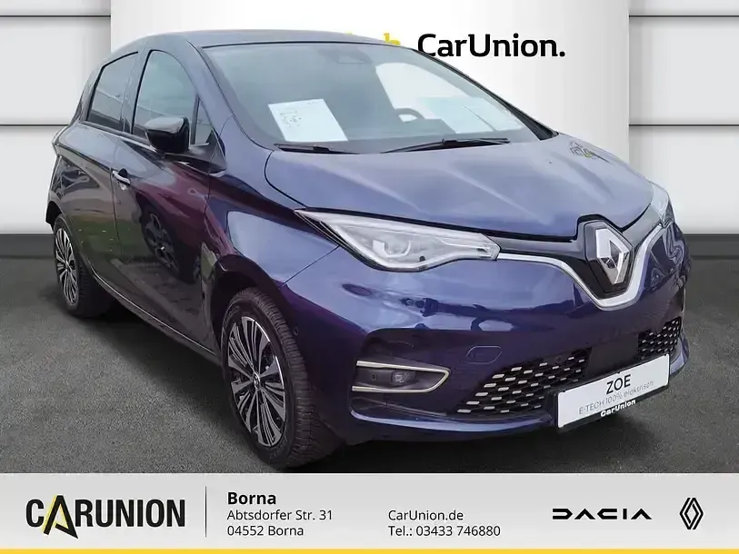 Gebraucht Renault Zoe Iconic 100 kW (136 PS) 2024 Nachtblau metallic Kleinwagen