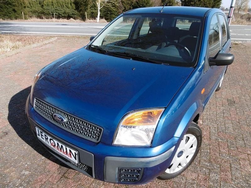 Gebraucht Ford Fusion Style 80 PS (58 kW) 2007 Blau Kleinwagen