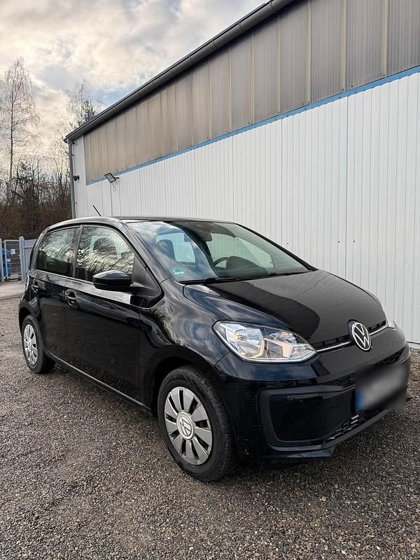 Schwarz Gebraucht 2021 VW up! Kleinwagen | 6.350 € - Bild 1/4