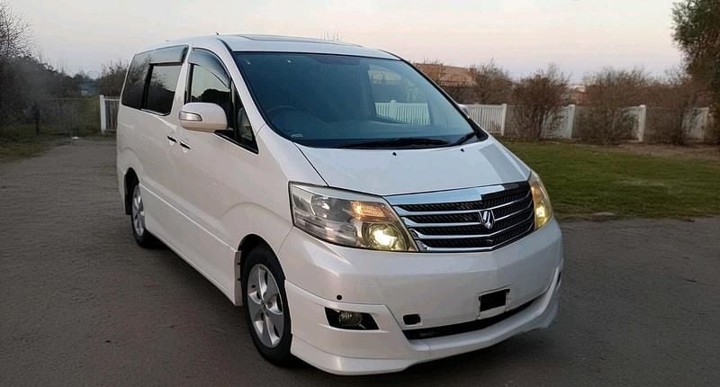 Weiß Gebraucht 2008 Toyota Alphard Van / Kleinbus | 11.200 € - Bild 1/4