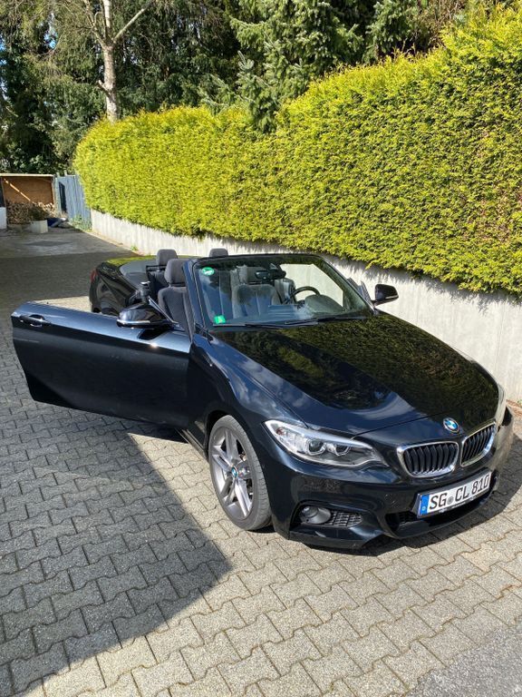 Schwarz Gebraucht 2016 BMW 225 Performance Cabrio | 20.490 € (Fairer Preis) - Bild 1/4