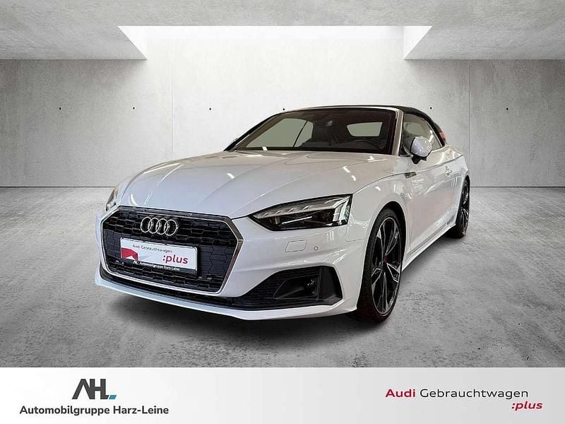 Weiß Gebraucht 2022 Audi A5 Cabriolet S-Line Cabrio | 39.350 € (Guter Preis) - Bild 1/4