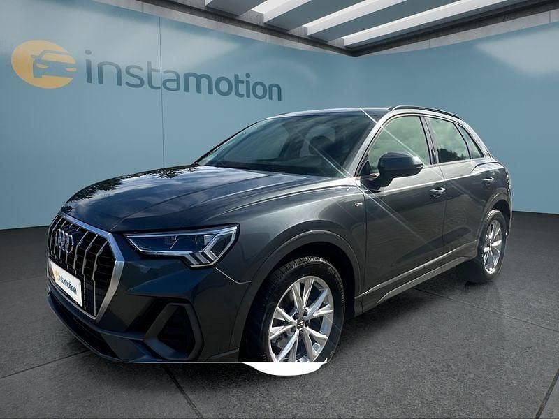 Grau Gebraucht 2019 Audi Q3 SUV | 28.949 € (Etwas zu teuer) - Bild 1/4