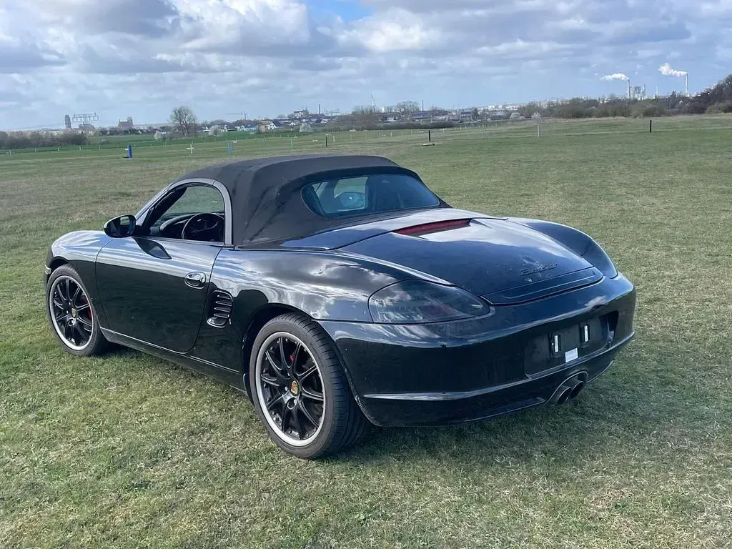 Usata Porsche Boxster 228 CV (167 kW) 2002 Nero Cabrio