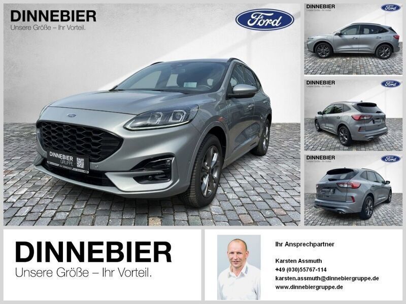 Silber (metallic) Gebraucht 2021 Ford Kuga ST-Line X SUV | 31.490 € (Teuer) - Bild 1/2