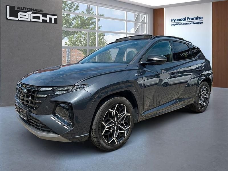 Grau Gebraucht 2021 Hyundai Tucson N Line SUV | 28.980 € (Fairer Preis) - Bild 1/4