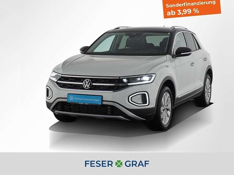 Pure white Gebraucht 2024 VW T-Roc Style SUV | 27.940 € (Guter Preis) - Bild 1/4