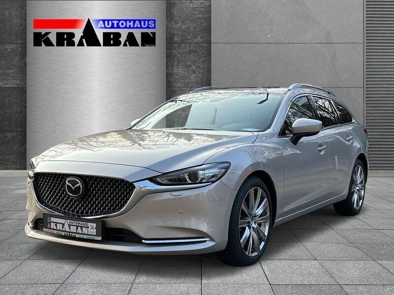 Gebraucht Mazda 6 Takumi-Line 194 PS (142 kW) 2023 Platinum quartz Kombi