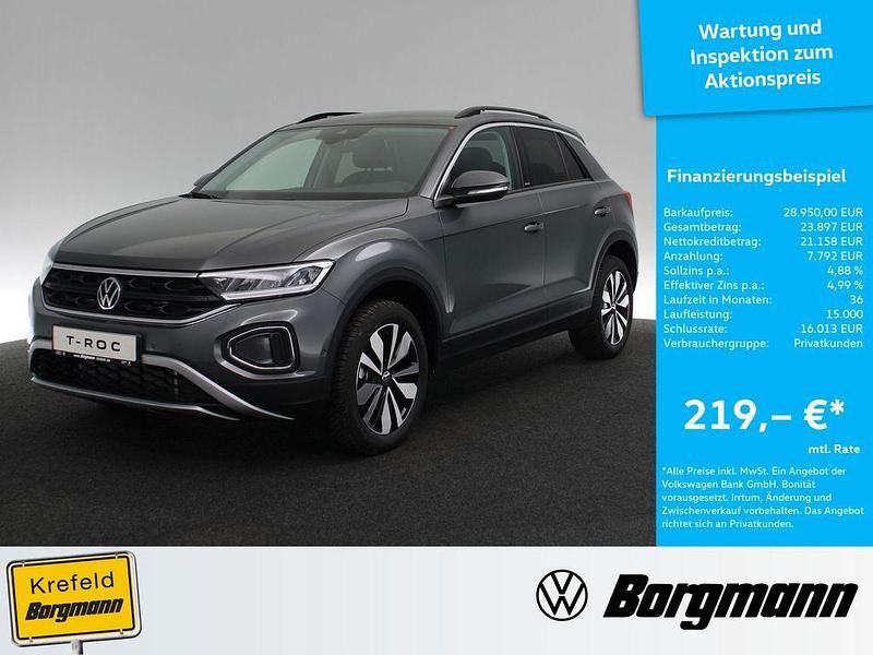 Grau Gebraucht 2024 VW T-Roc Move SUV | 28.950 € (Fairer Preis) - Bild 1/4