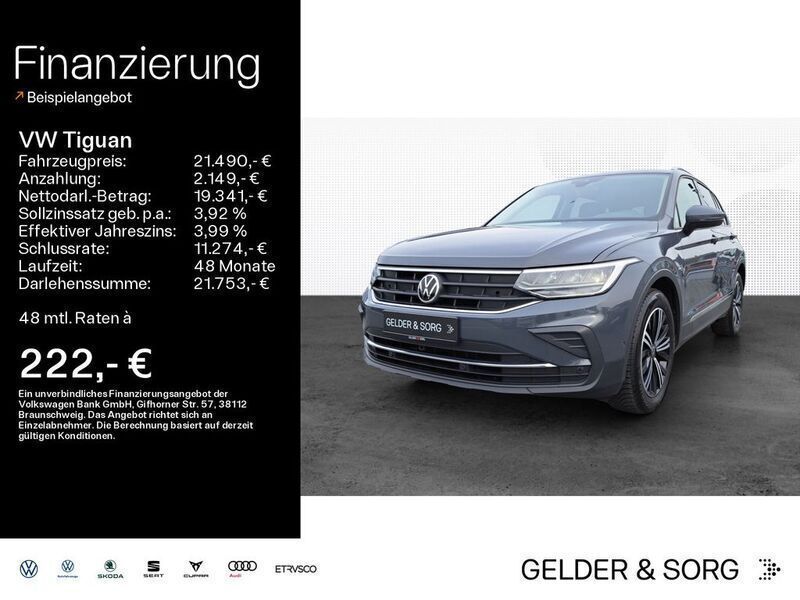Grau Gebraucht 2020 VW Tiguan United SUV | 21.490 € (Fairer Preis) - Bild 1/4