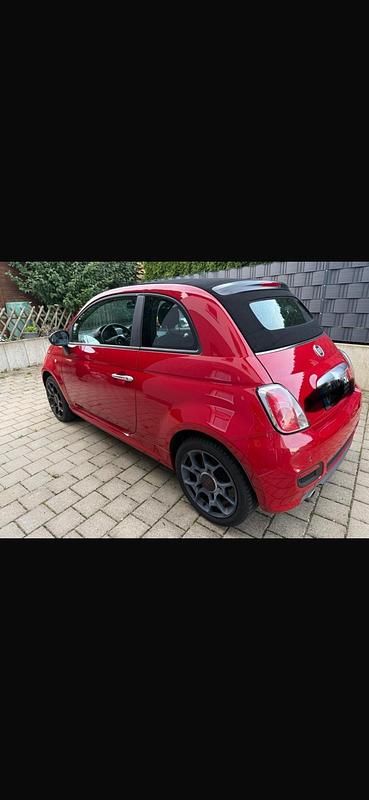 Rot Gebraucht 2014 Fiat 500 Cabrio | 7.250 € (Fairer Preis) - Bild 1/3