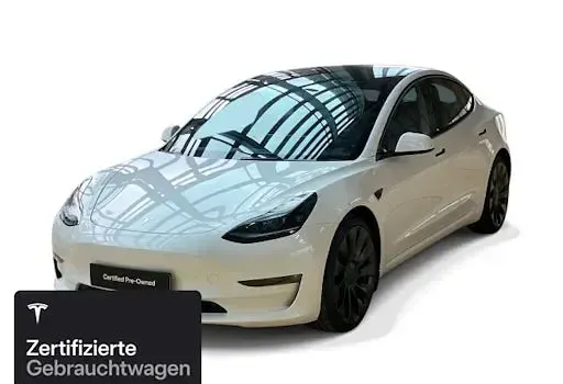 Gebraucht Tesla Model 3 Performance 377 kW (513 PS) 2023 Weiß Limousine