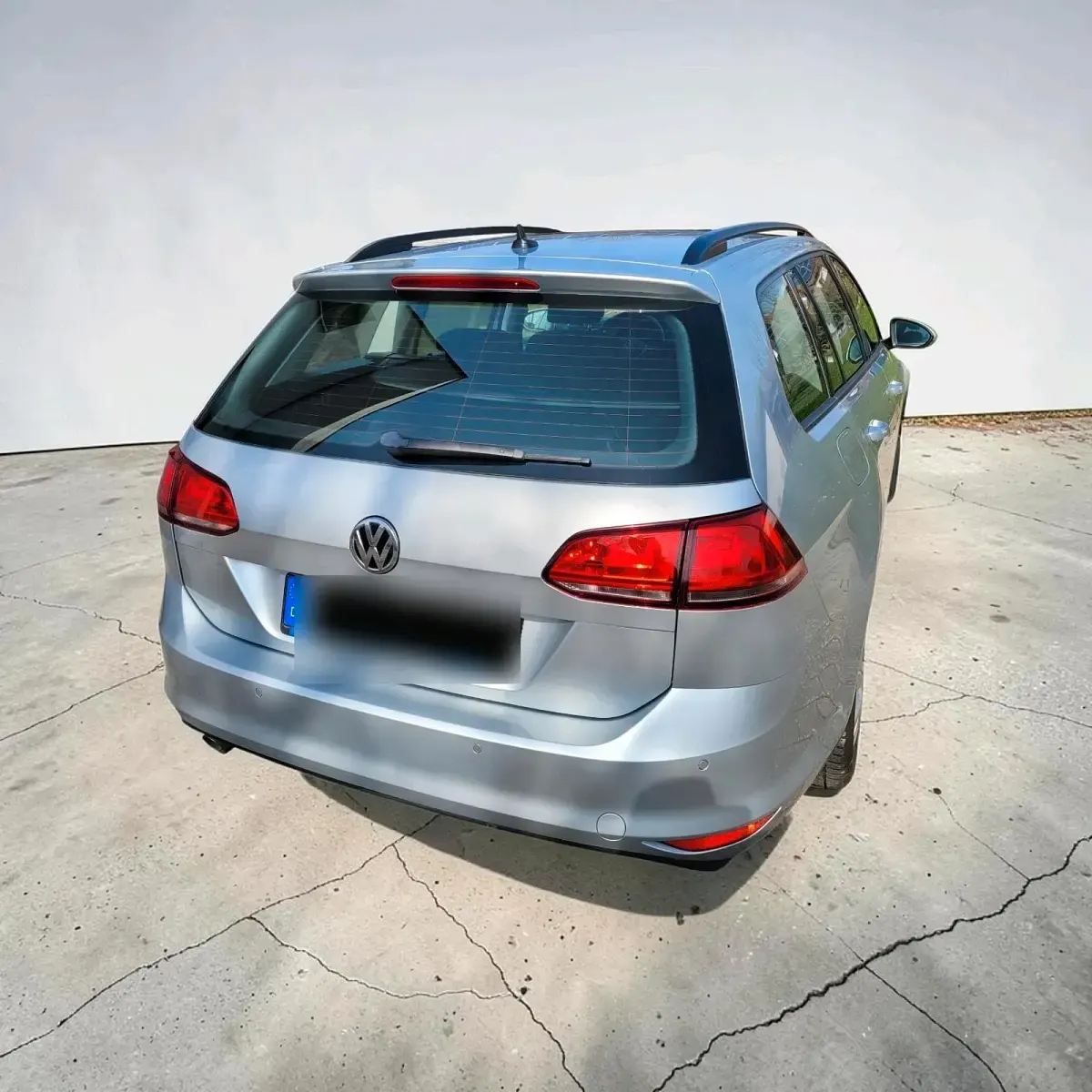 Gebraucht VW Golf VII LOUNGE 110 PS (80 kW) 2015 Silber Kombi