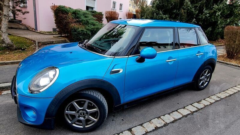 Blau Gebraucht 2017 Mini Cooper D Pepper Kleinwagen | 10.500 € (Fairer Preis) - Bild 1/4