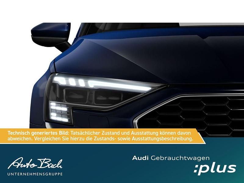 Gebraucht Audi A3 Advanced Plus 150 PS (110 kW) 2023 Navarrablau metallic Limousine