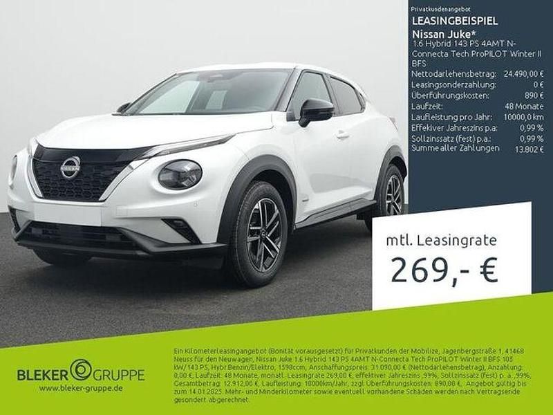 Gebraucht Nissan Juke N-Connecta 143 PS (105 kW) 2025 Pearl white / black SUV