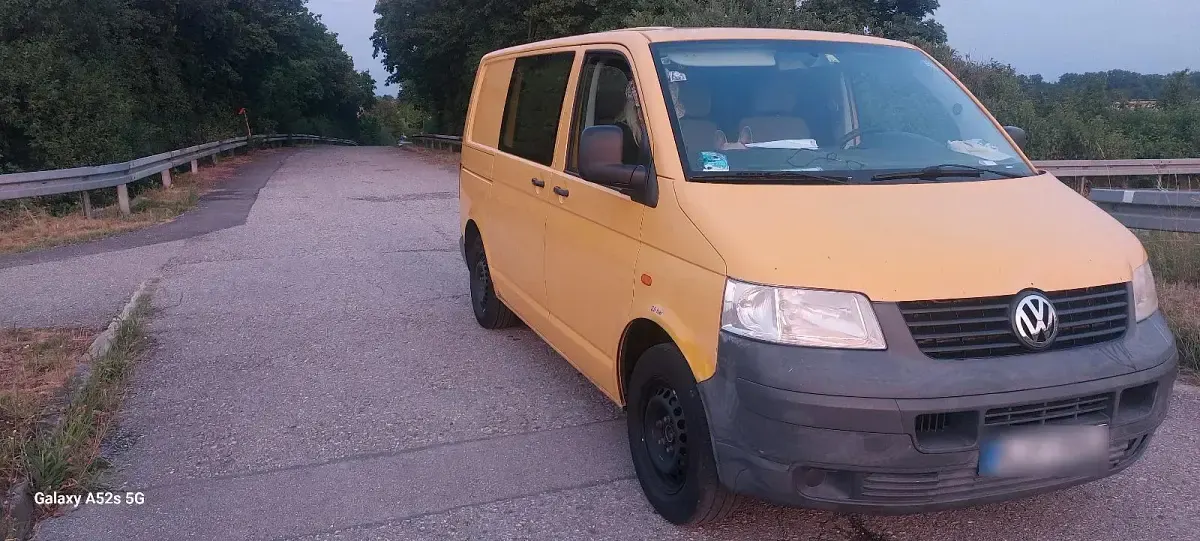 Gebraucht VW T5 84 PS (61 kW) 2007 Gelb Van