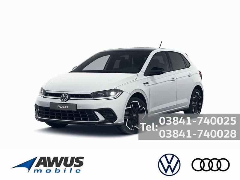 Pure white Neu 2025 VW Polo R-line Kleinwagen | 34.855 € - Bild 1/4