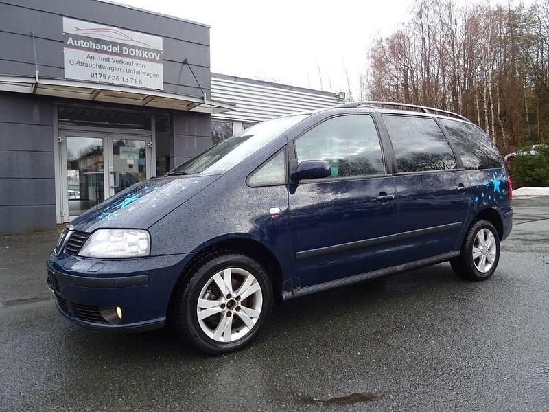 Gebraucht Seat Alhambra Reference 140 PS (102 kW) 2007 Blau Van / Kleinbus