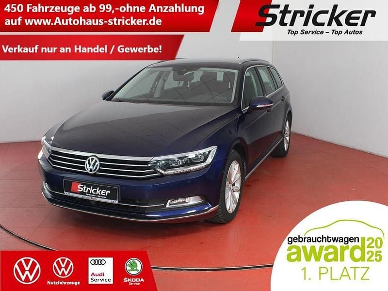 Gebraucht VW Passat Highline 150 PS (110 kW) 2019 Blau Kombi