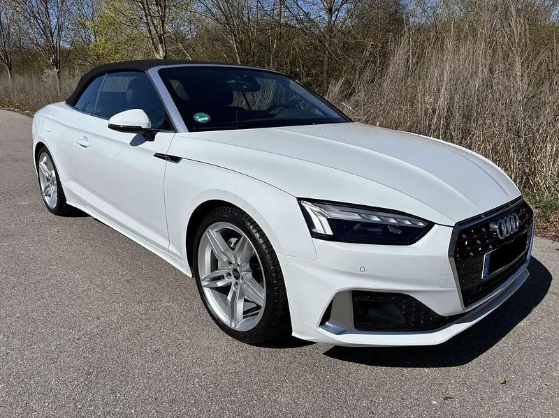 Gebraucht Audi A5 Cabriolet Advanced Plus 204 PS (150 kW) 2023 Weiß Cabrio