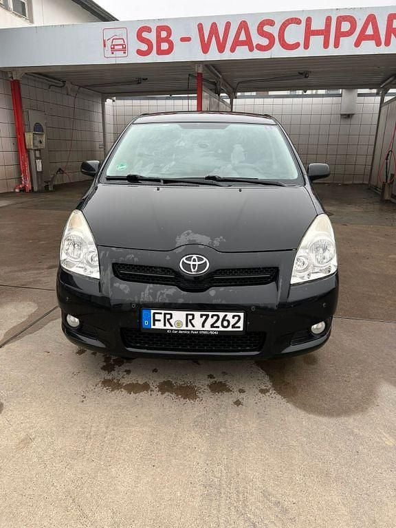 Schwarz Gebraucht 2008 Toyota Corolla Verso Sol Van / Kleinbus | 2.900 € (Guter Preis) - Bild 1/4