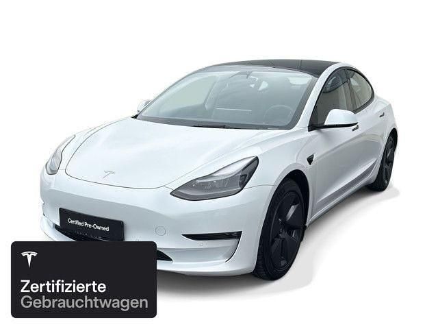 Weiß Gebraucht 2021 Tesla Model 3 Long Range AWD Limousine | 28.800 € (Fairer Preis) - Bild 1/4