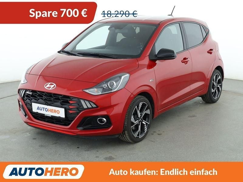 Gebraucht Hyundai i10 90 PS (66 kW) 2024 Rot Kleinwagen