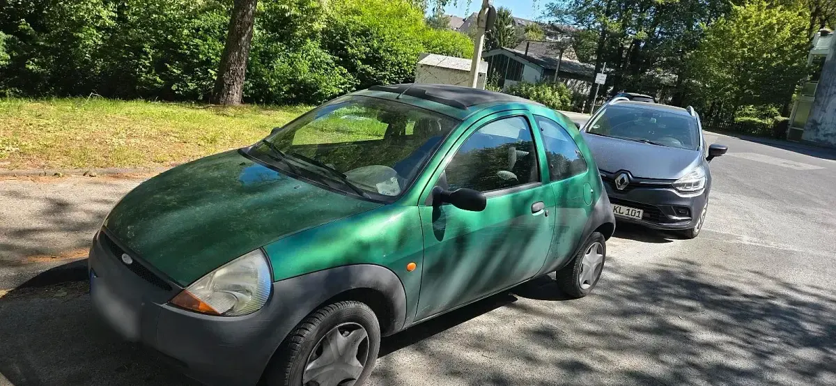 Second-hand Ford Ka 60 CP (44 kW) 2002 Verde Hatchback